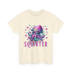 Squirter Fun Squid T-Shirt with playful squid design on soft cotton fabric
