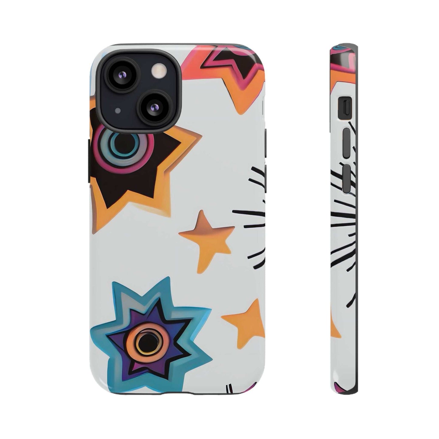 Vibrant Funky Phone Case For iPhone