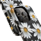 Black Daises iPhone Magsafe Phone Case