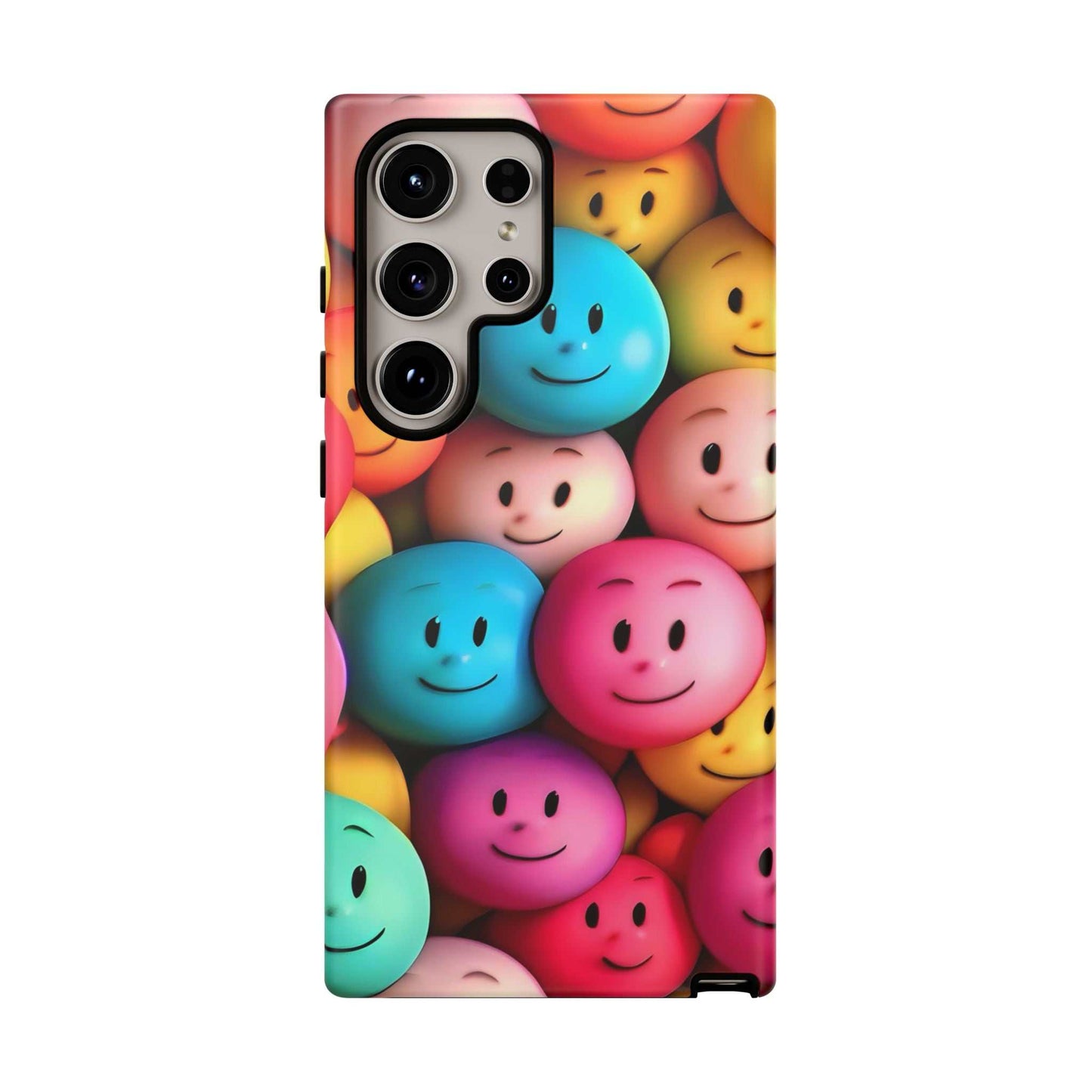 Fun smiley Faces Samsung Phone CaseLittlebitz 