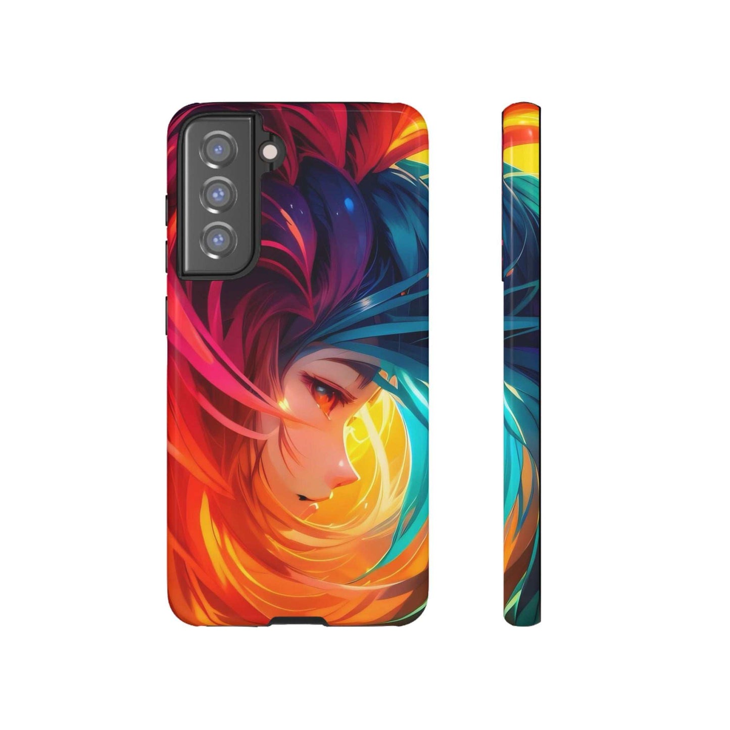 Colourful Anime Samsung Phone Case Designed By Littlebitz 