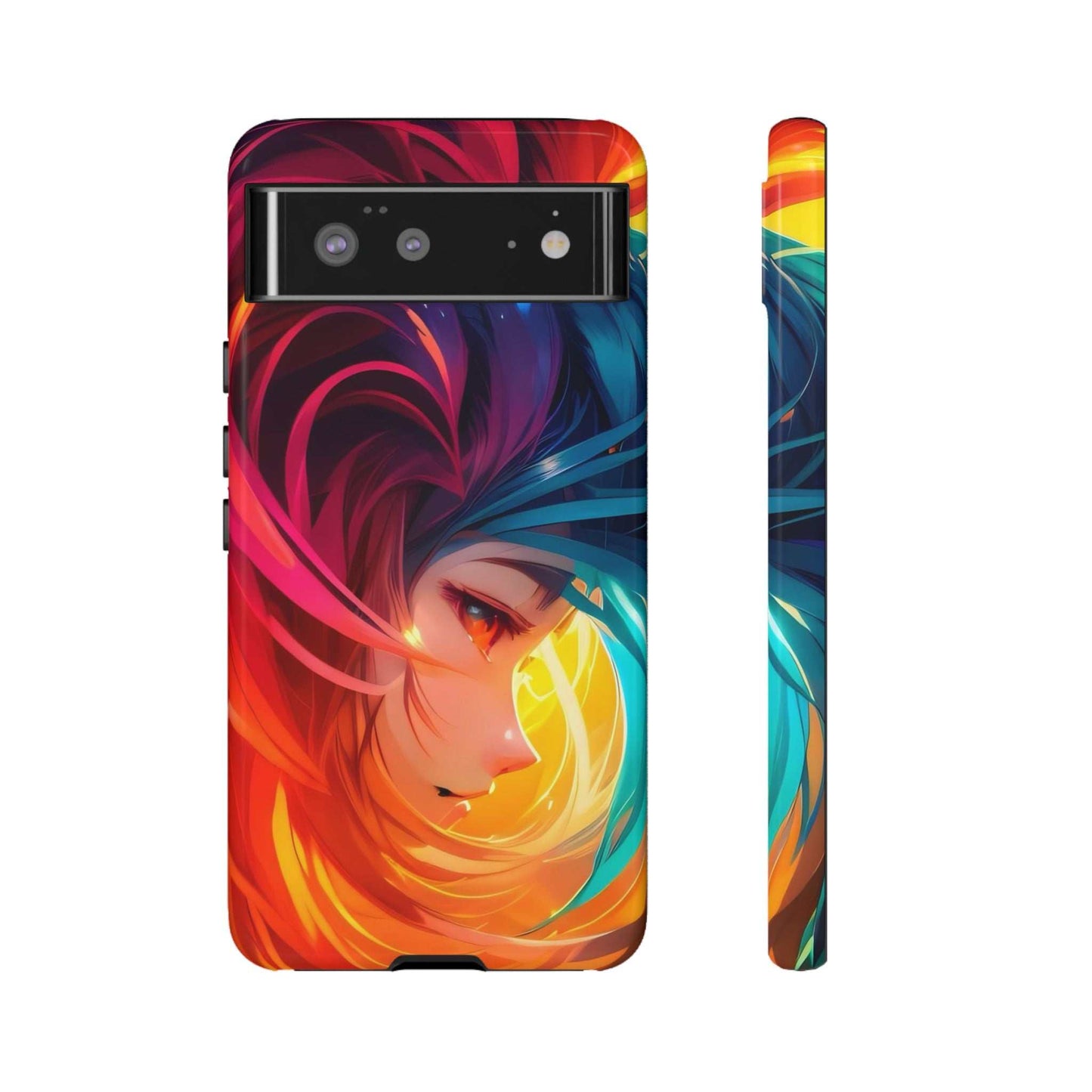 Colourful Anime Pride Google Pixel Phone Case Designed By Littlebitz 