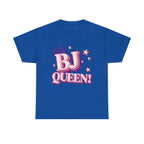 BJ Queen T-Shirt with bold cheeky design, soft breathable cotton for all-day comfort