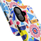 Bright Geo Print iPhone Magsafe Phone Case