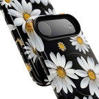 Black Daises iPhone Magsafe Phone Case