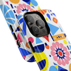 Bright Geo Print iPhone Magsafe Phone Case