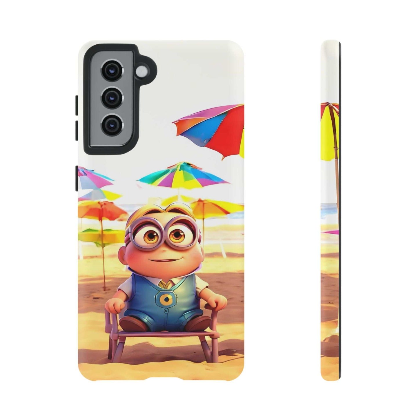 Cute Minion Samsung Phone Case Designed By Littlebitz 