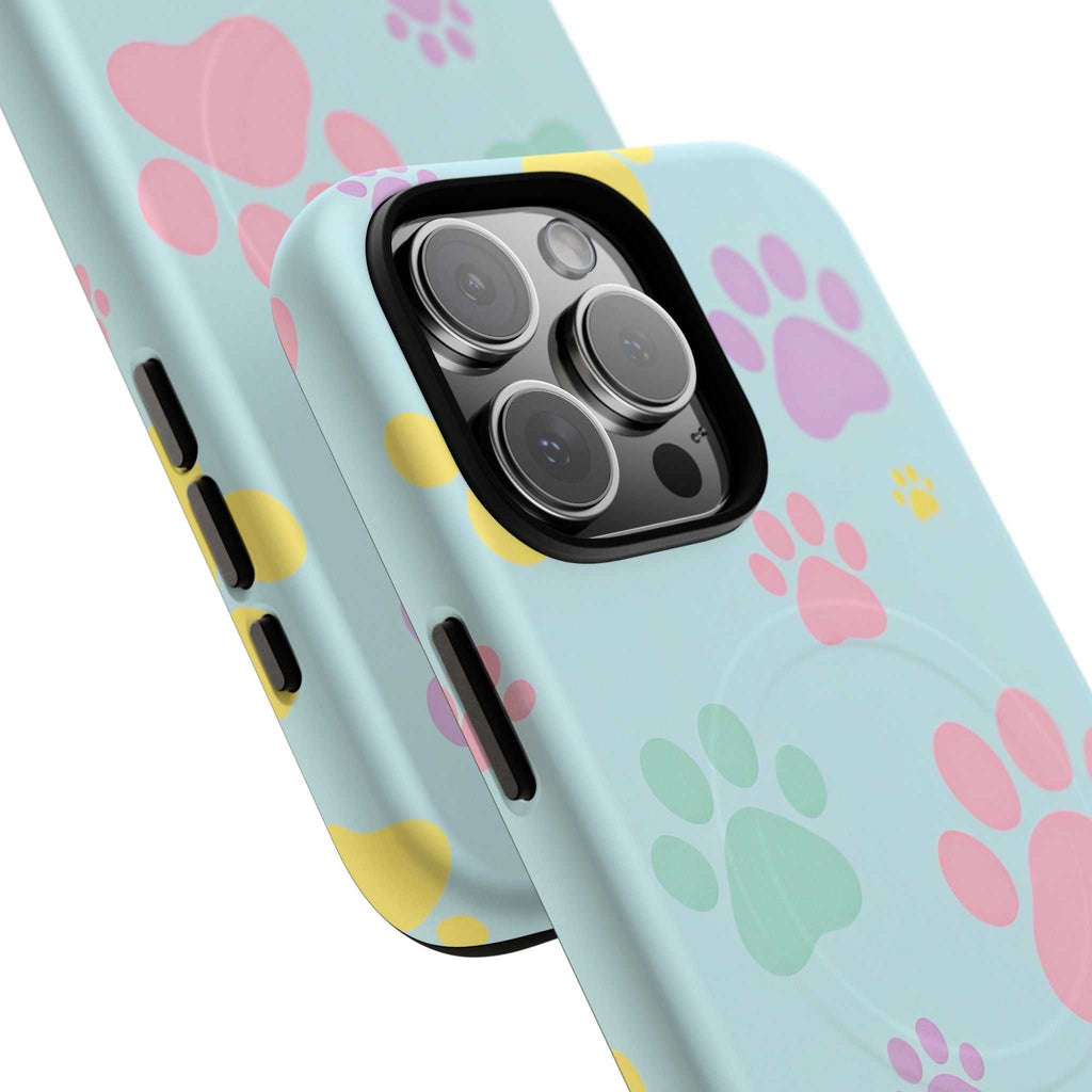 Pastel Doggy Paw iPhone Magsafe Phone Case