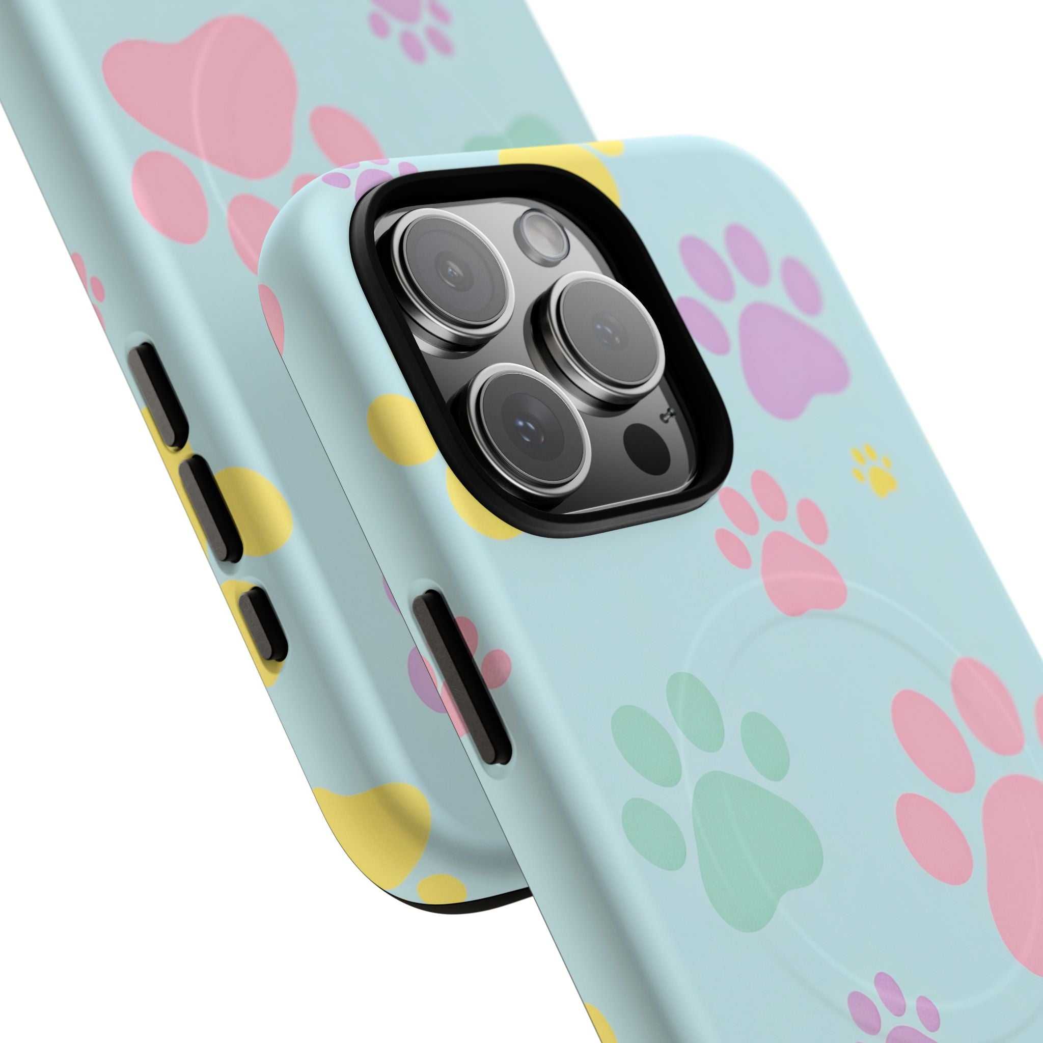 Pastel Doggy Paw iPhone Magsafe Phone Case