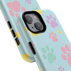 Pastel Doggy Paw iPhone Magsafe Phone Case