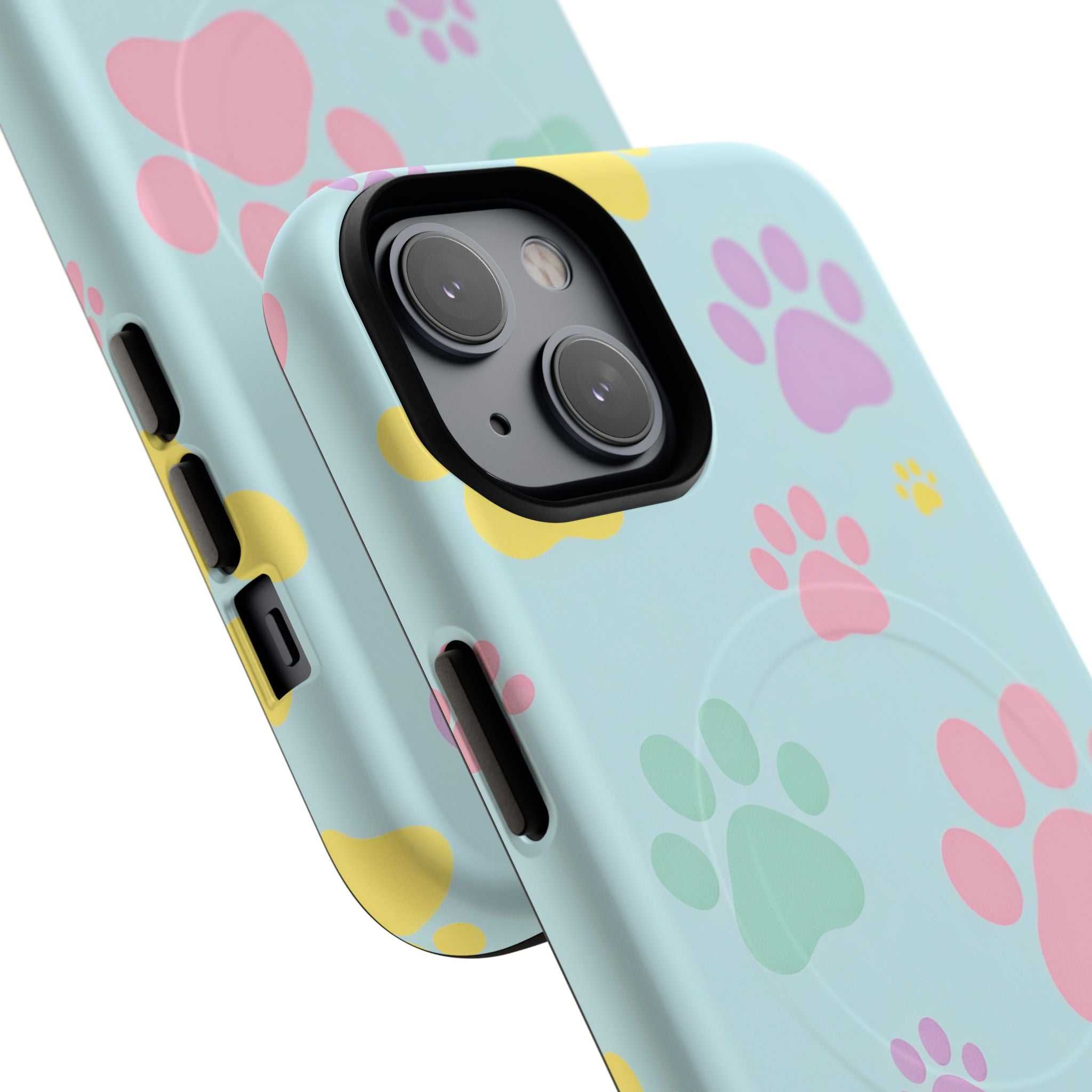 Pastel Doggy Paw iPhone Magsafe Phone Case