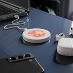 Retro Floral Design Wireless Charging Pad