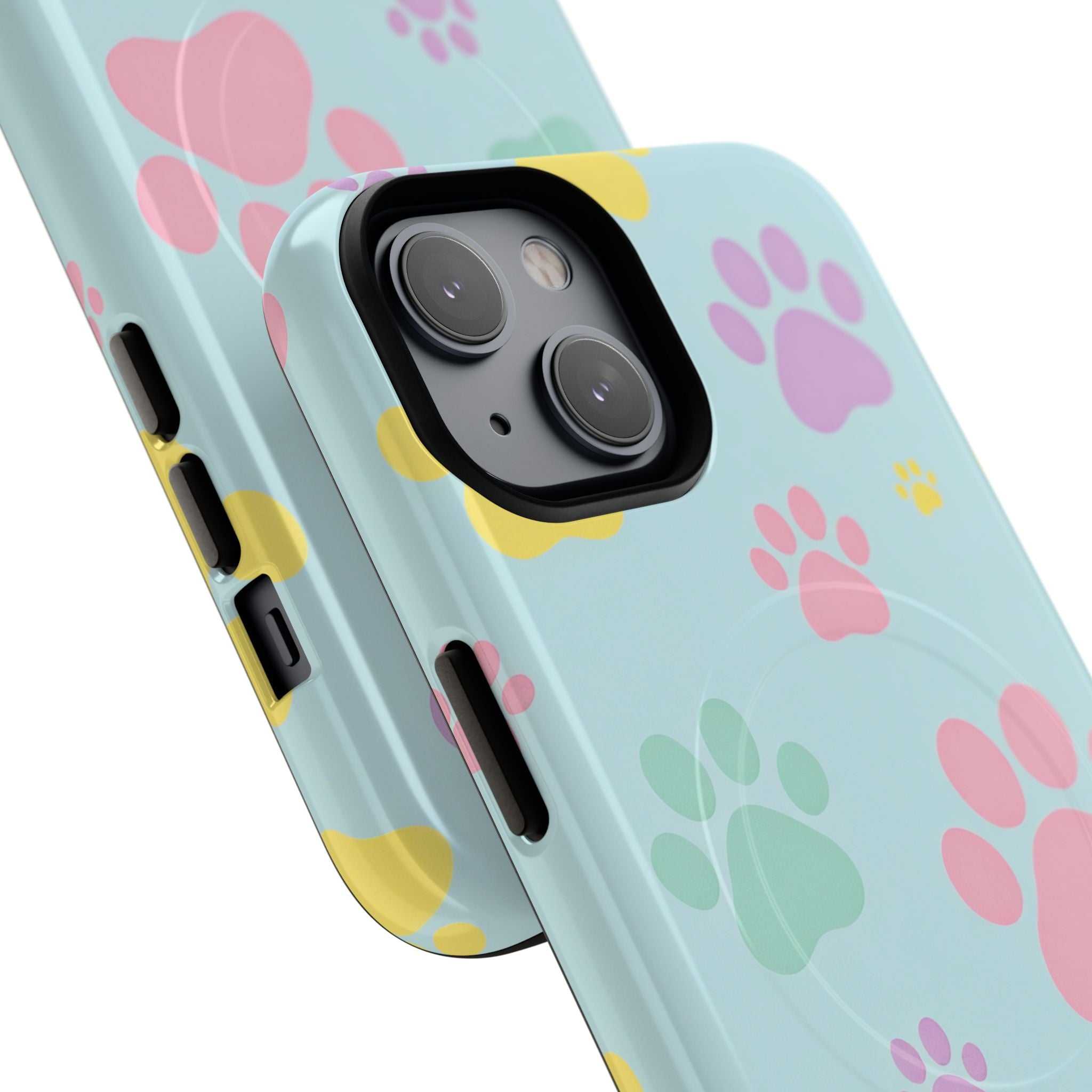 Pastel Doggy Paw iPhone Magsafe Phone Case