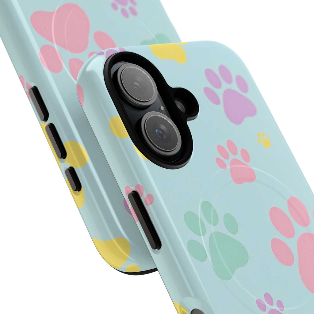 Pastel Doggy Paw iPhone Magsafe Phone Case