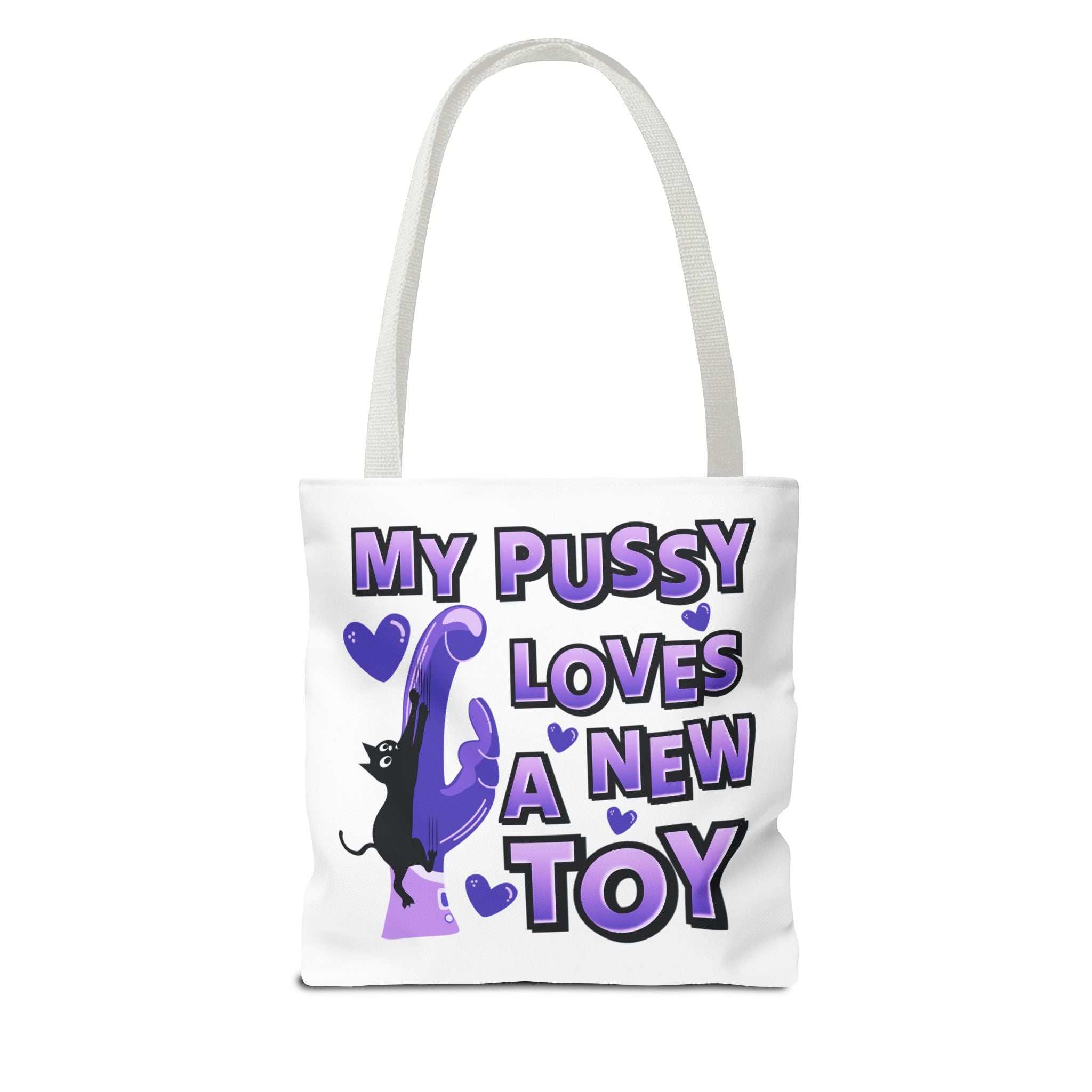 Fun Cat Toy Tote Bag