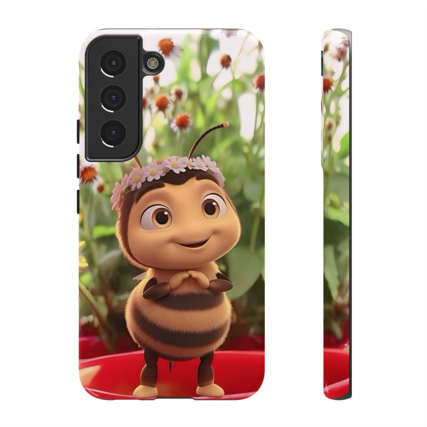 Cute BumbleBee Samsung Phone Case Designed By Littlebitz 