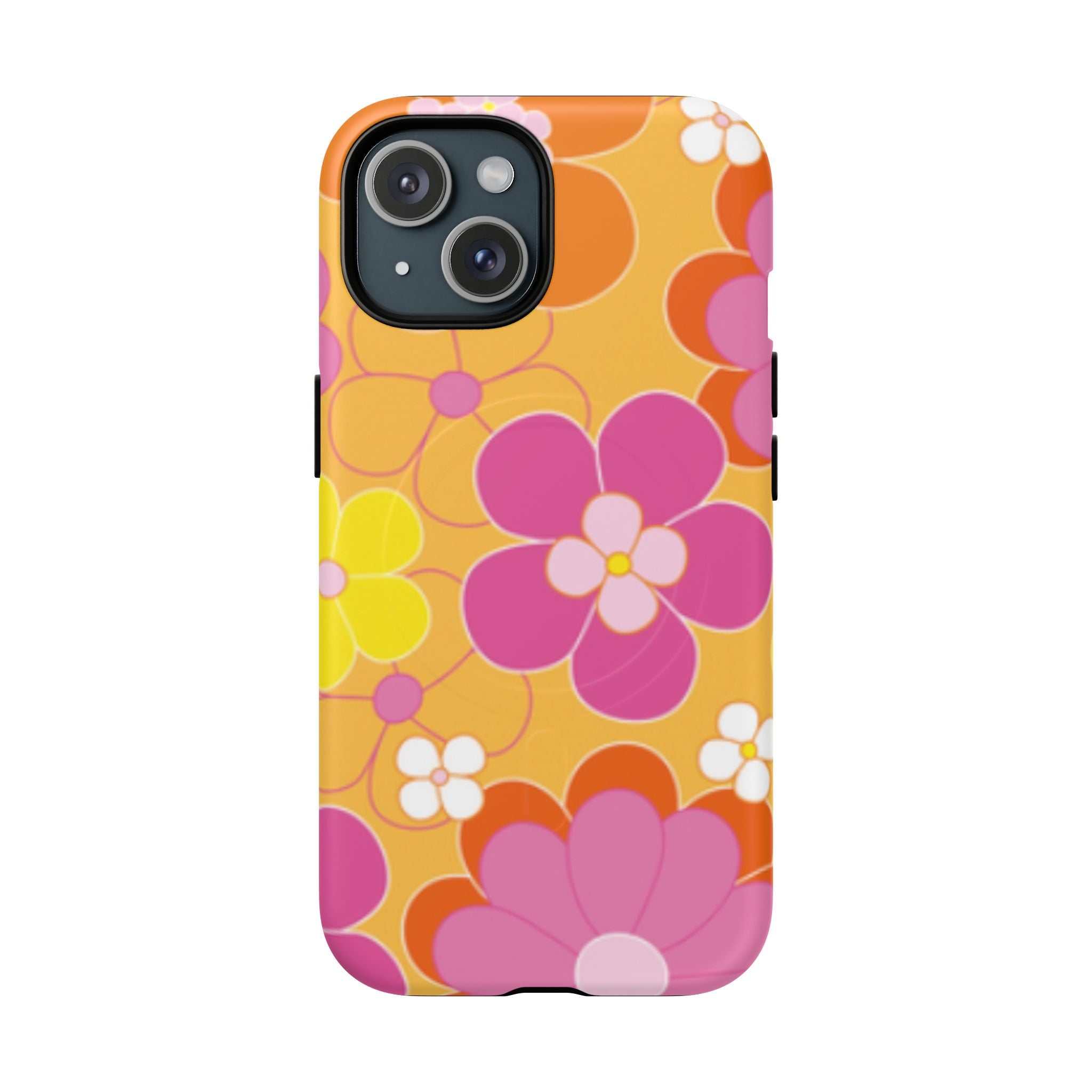 Retro Floral iPhone Magsafe Phone Case