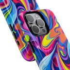 Vibrant Colour Splash iPhone Magsafe Phone Case