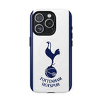 Tottenham FC MagSafe iPhone case with navy and white colors, featuring club crest and MagSafe compatibility.