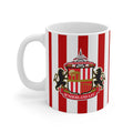 Sunderland FC Mug with Stadium of Light design and Black Cats pride, 11oz ceramic, microwave safe, vibrant print