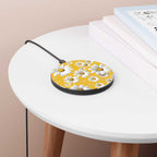 Yellow Daisy Design Wireless Charger