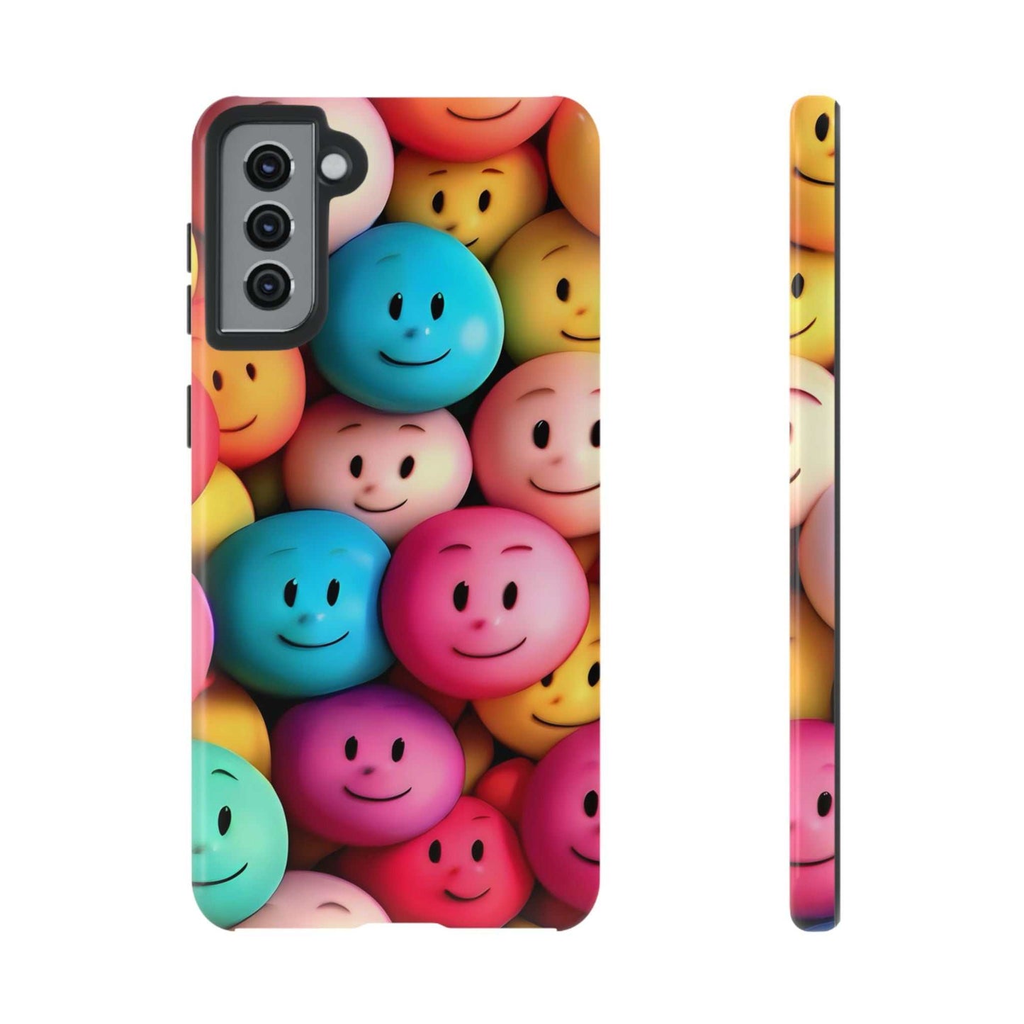 Fun smiley Faces Samsung Phone CaseLittlebitz 