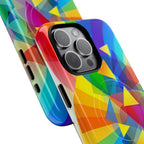 Geometric Pride Design iPhone Magsafe Phone Case