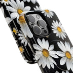 Black Daises iPhone Magsafe Phone Case