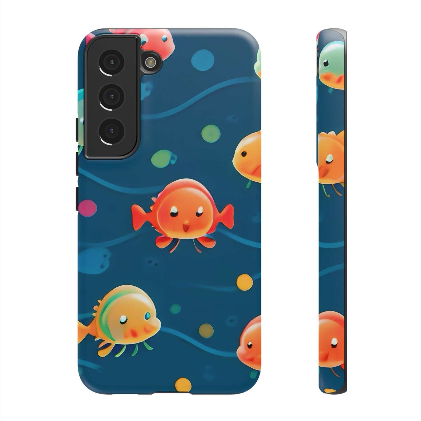 Fun Fish Samsung Phone Case Designed By Littlebitz 