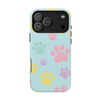 Pastel Doggy Paw iPhone Magsafe Phone Case