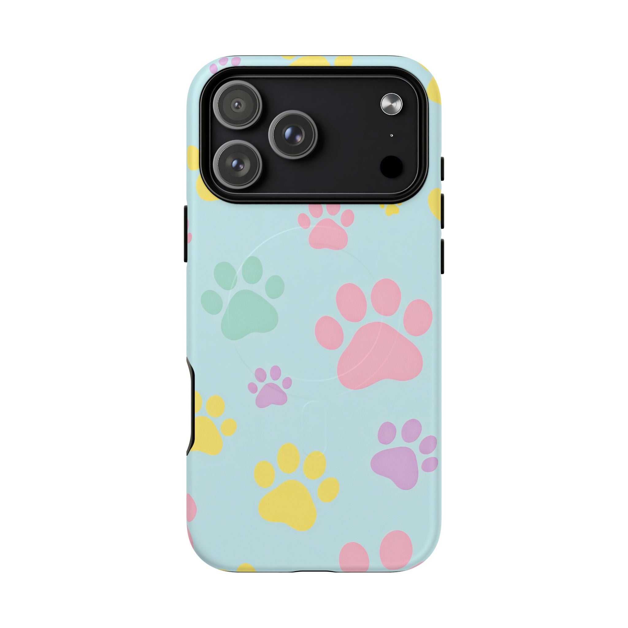 Pastel Doggy Paw iPhone Magsafe Phone Case