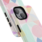 Pastel Geo Print iPhone Magsafe Phone Case