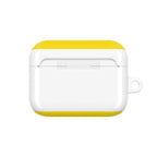 Leeds Utd FC AirPods protective case in white and blue with club crest, shock-resistant and wireless charging compatible
