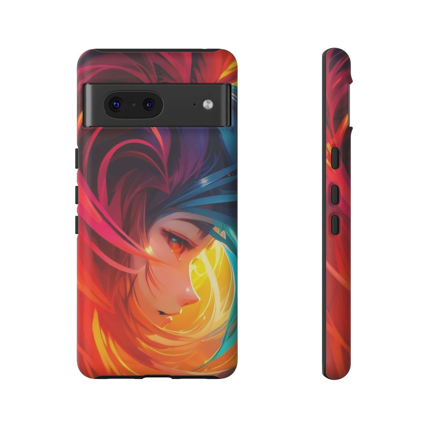 Colourful Anime Pride Google Pixel Phone Case Designed By Littlebitz 