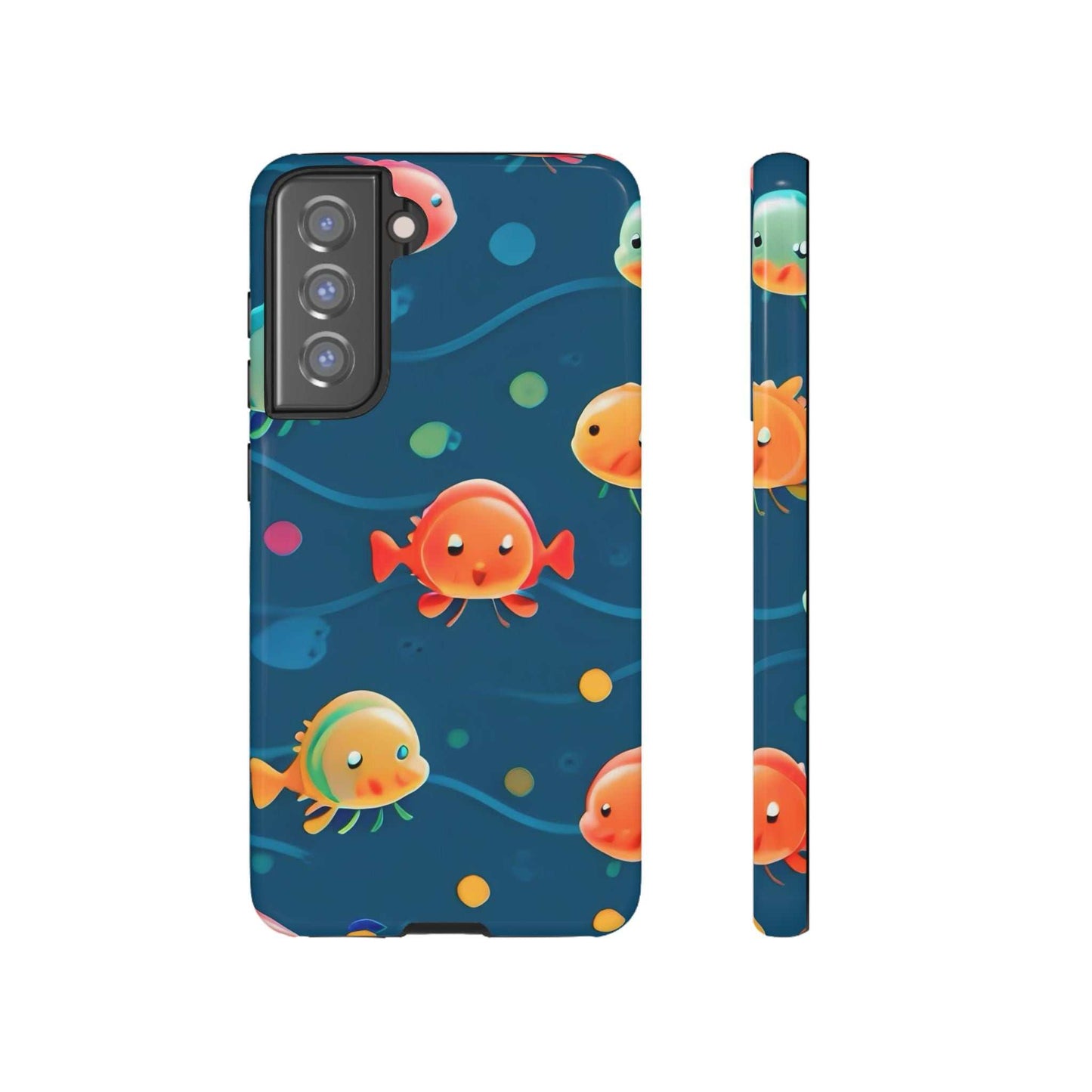 Fun Fish Samsung Phone Case Designed By Littlebitz 