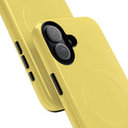 Lemon Yellow iPhone Magsafe Phone Case