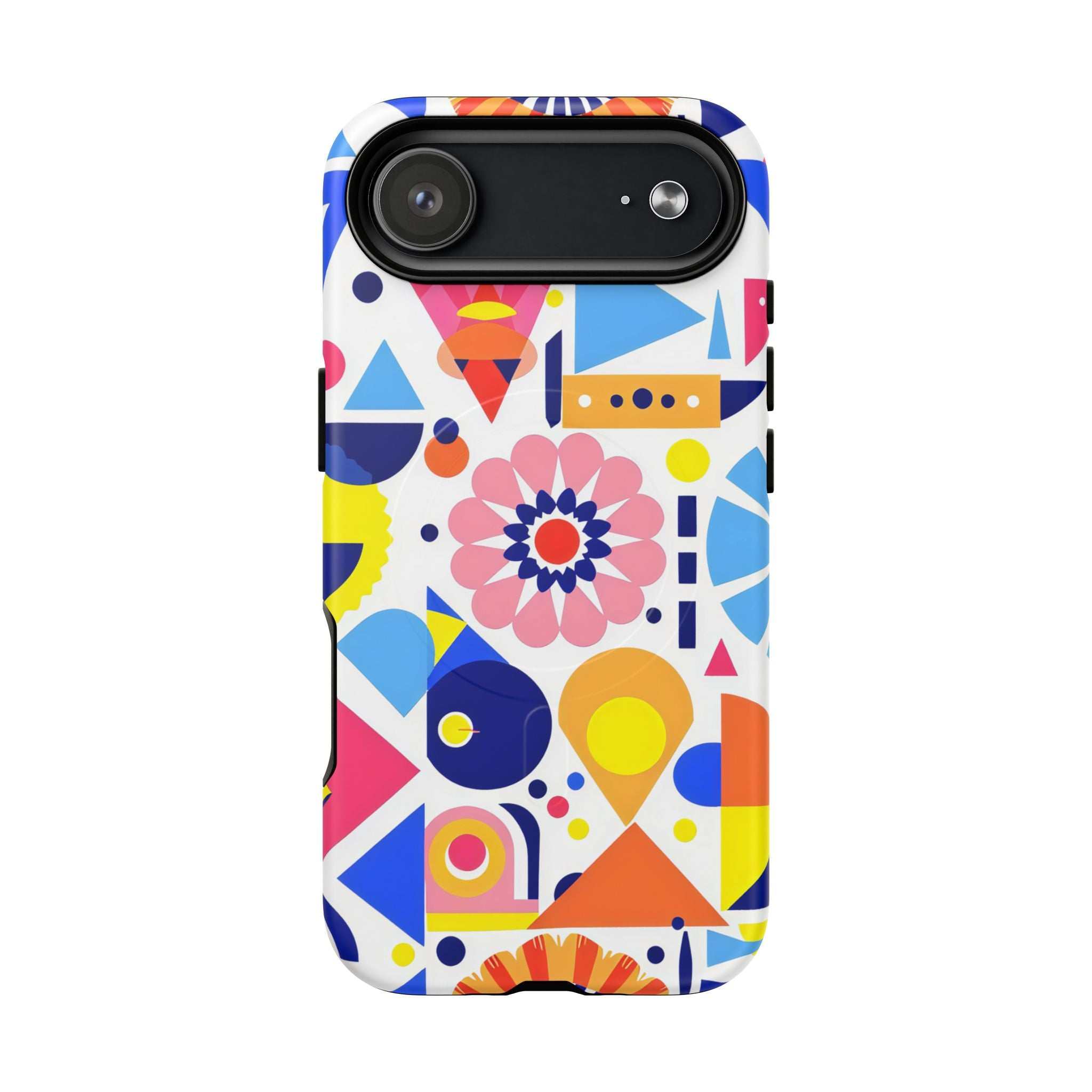 Bright Geo Print iPhone Magsafe Phone Case