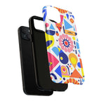 Bright Geo Print iPhone Magsafe Phone Case