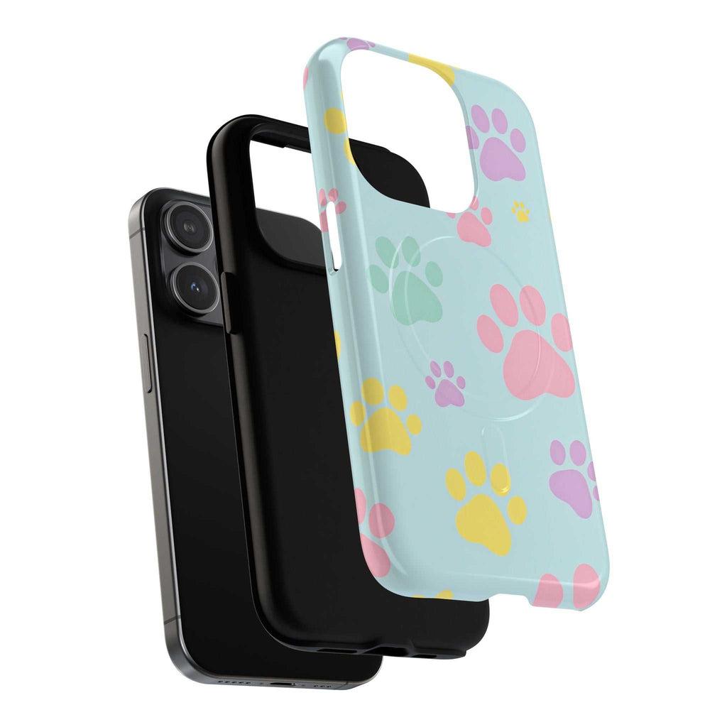 Pastel Doggy Paw iPhone Magsafe Phone Case