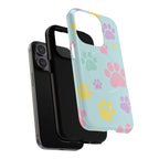 Pastel Doggy Paw iPhone Magsafe Phone Case