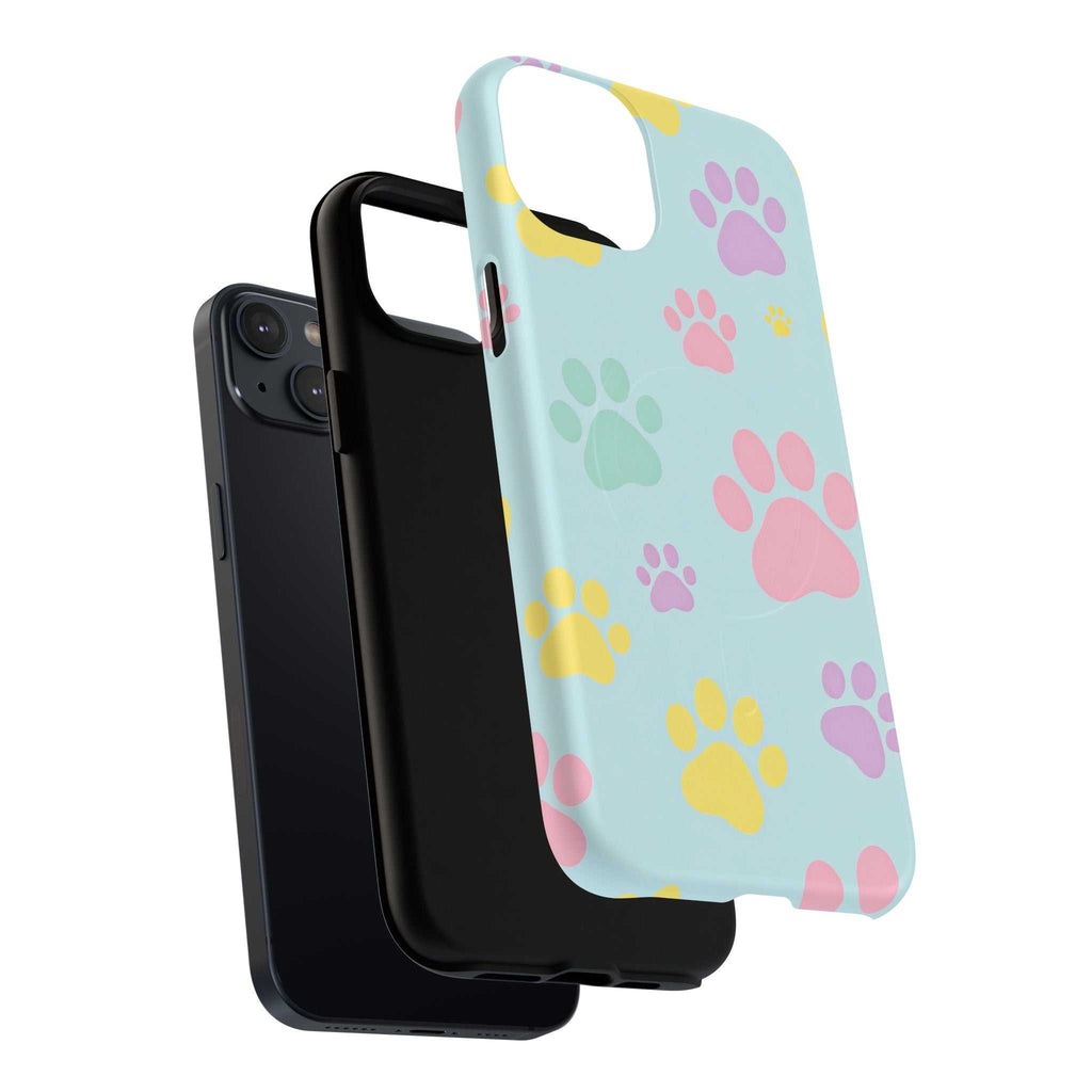 Pastel Doggy Paw iPhone Magsafe Phone Case