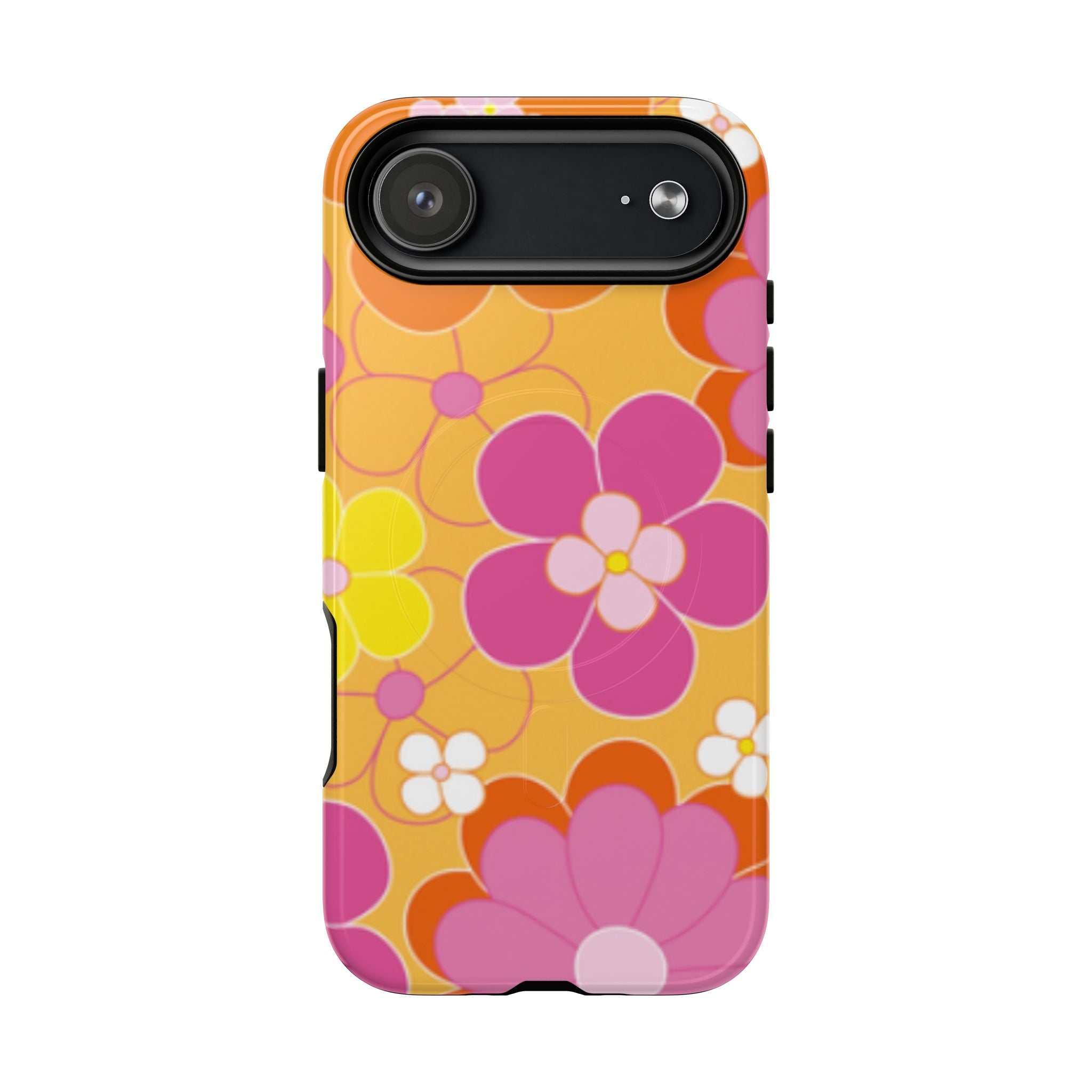 Retro Floral iPhone Magsafe Phone Case