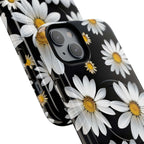 Black Daises iPhone Magsafe Phone Case