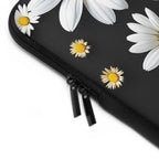 Black Daisy Laptop Sleeve