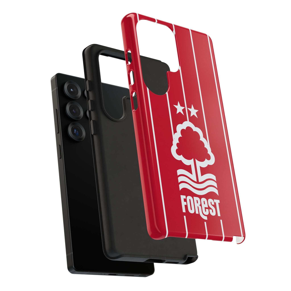Nottingham Forest Magnetic Samsung phone case with dual-layer protection and wireless charging compatibility