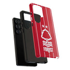 Nottingham Forest Magnetic Samsung phone case with dual-layer protection and wireless charging compatibility