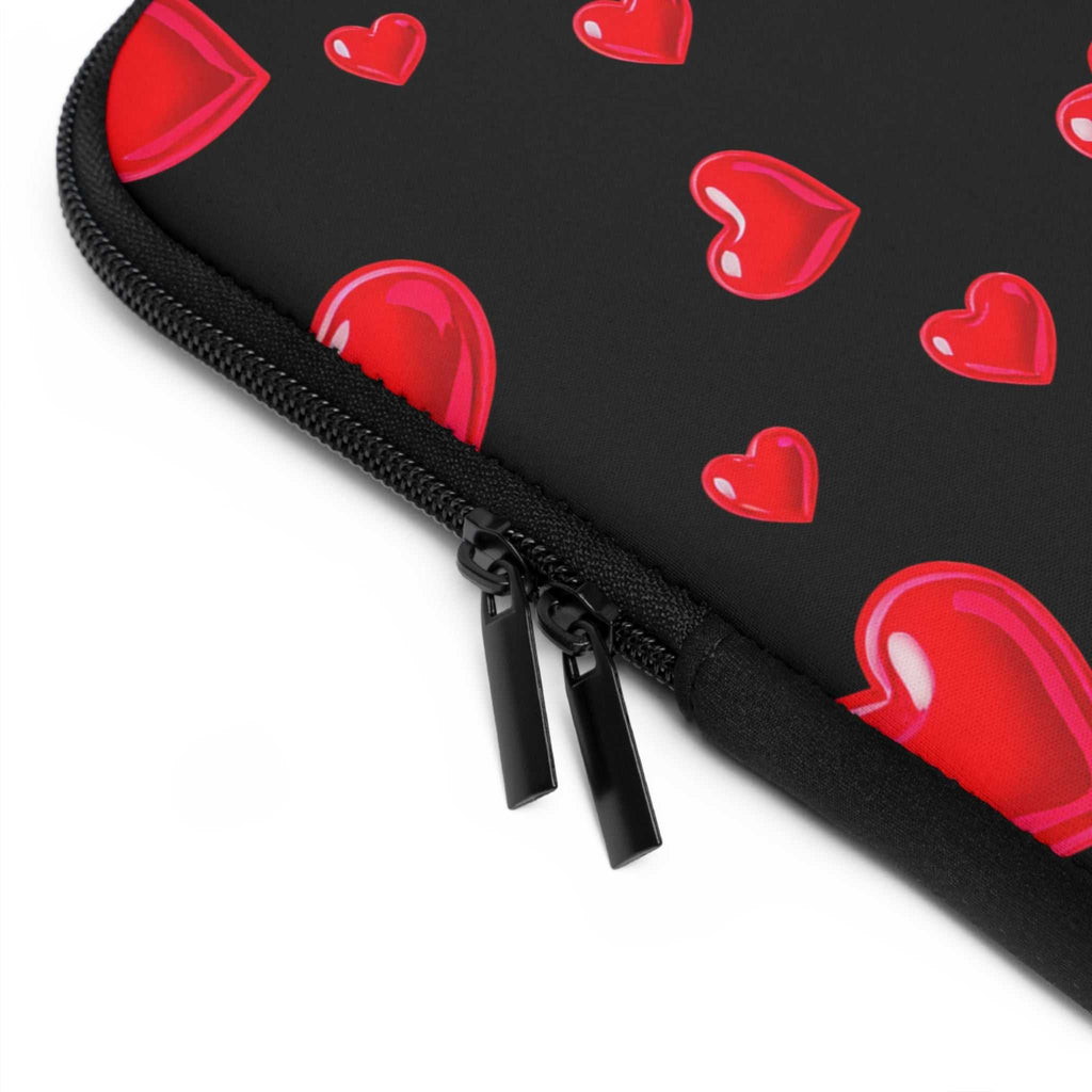 Black Heart Laptop Sleeve