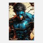 Nightwing Wall Canvas with bold design and vivid colors, perfect for adding energy and attitude to any space.
