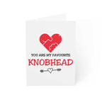Cheeky funny greeting card with humorous message, A6 size, free UK delivery.