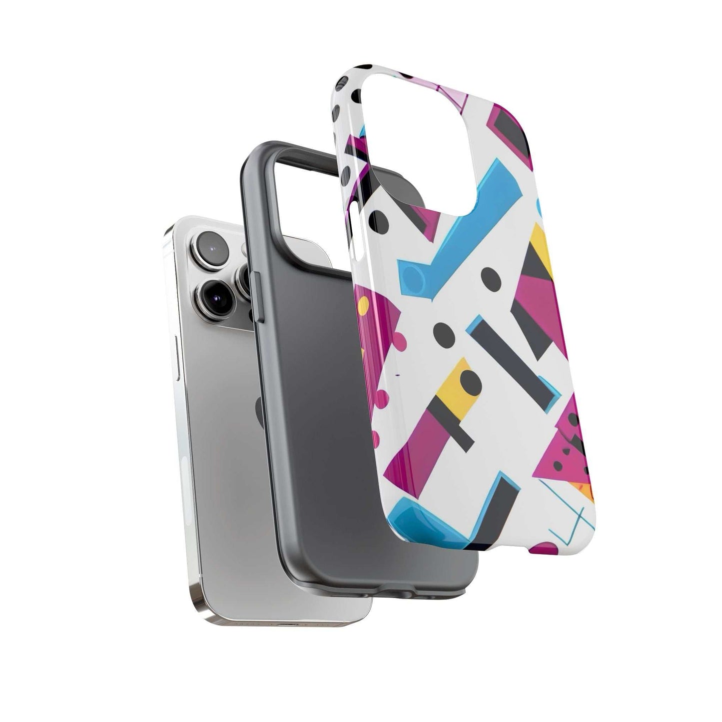 Bright Goemetric Phone Case For iPhone